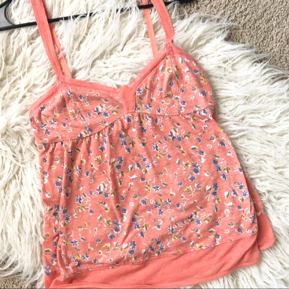 AE Floral Cami Tank Top